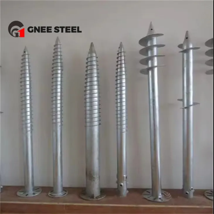 Ρυθμιζόμενος πάσσαλος γείωσης με βίδα γείωσης Solar Anchor