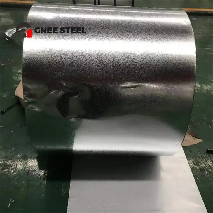 Πηνίο γαλβανισμένου χάλυβα με επίστρωση ψευδαργύρου ASTM A653