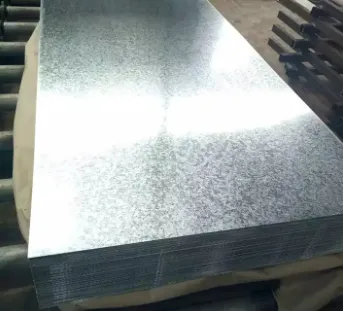 Electro Galvanized Metal Plaque En Acier Sheets