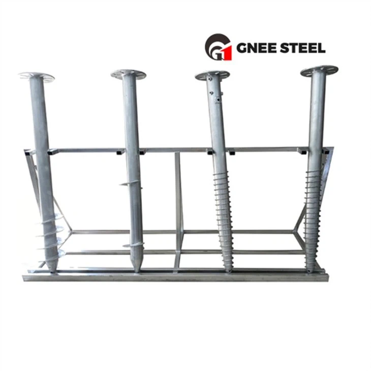 Hot DIP Galvanized Photovoltaic Spiral Pile