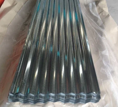 Zinc Plated Corrugated Color Coated Sheet Electric Galvanized